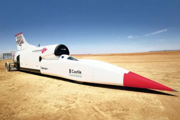 Bloodhound Land Speed Record Testing