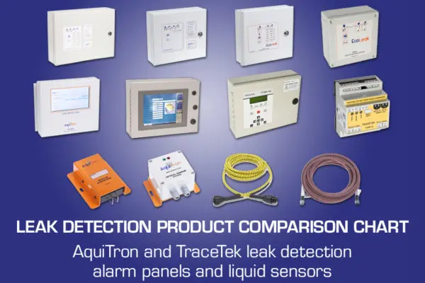 LEAK DETECTION PRODUCT COMPARISON CHART