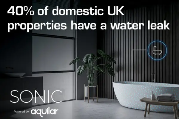 40% of domestic UK properties have a water leak