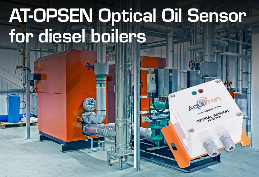 AT-OPSEN optical oil sensor for diesel boilers