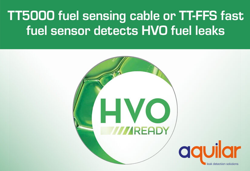 HVO fuel leak detection from Aquilar Ltd